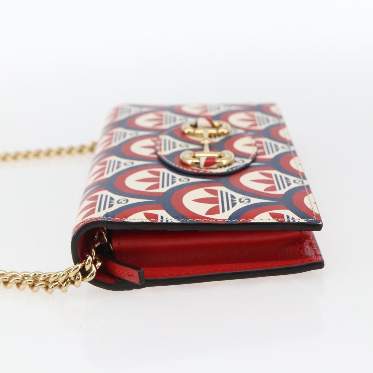 Gucci X Adidas Wallet On Chain Leather Multicolour Leather Shoulder Bag Bag (Pre-Owned)