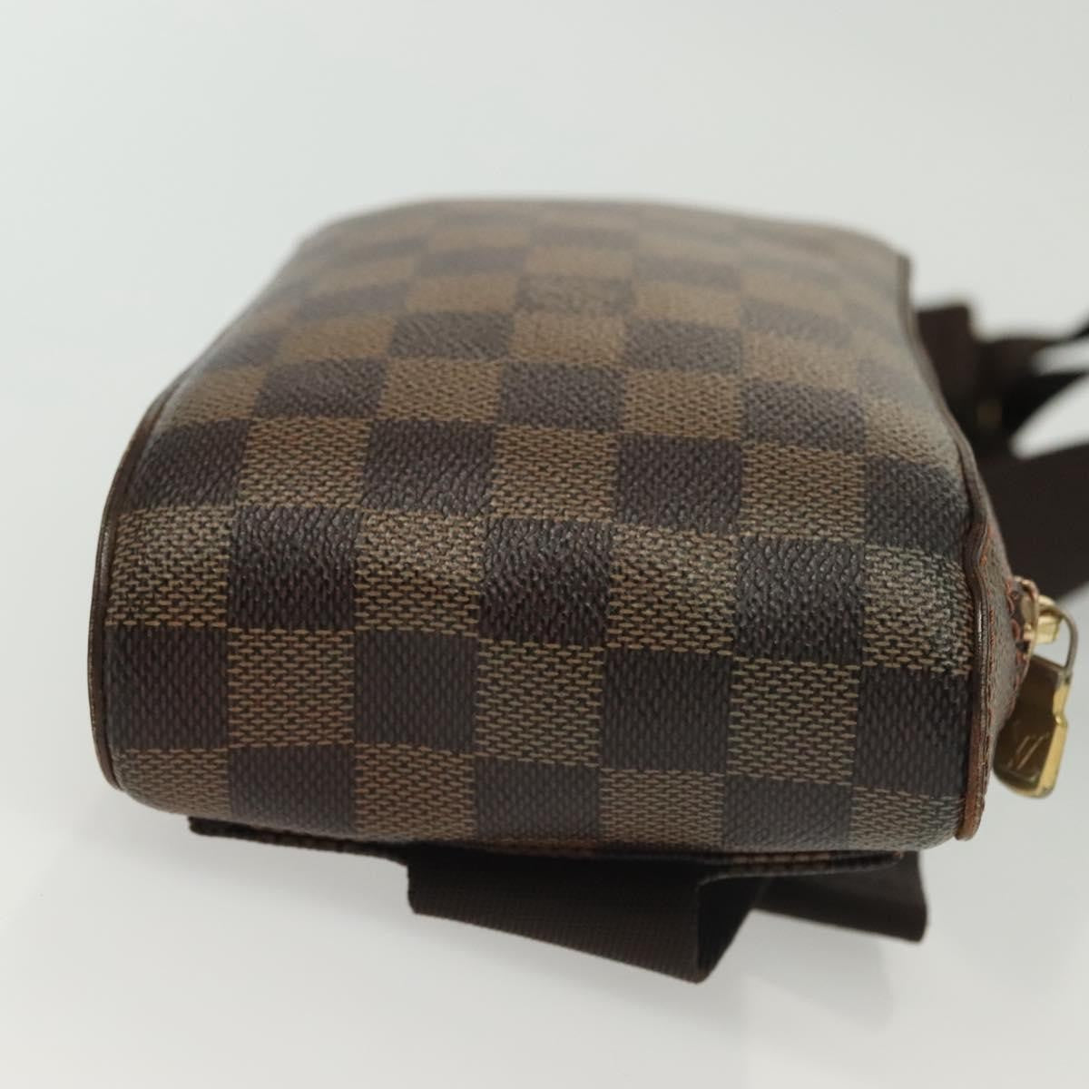 Louis Vuitton Geronimos Waist Bag Damier Brown Canvas Shoulder Bag