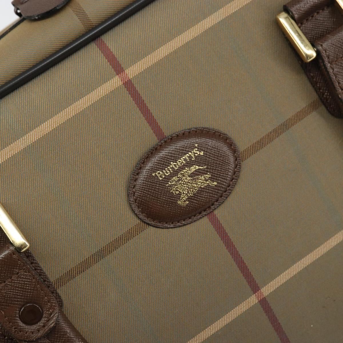Burberry Nova Check Handbag Nova Check Canvas Brown Canvas Handbag