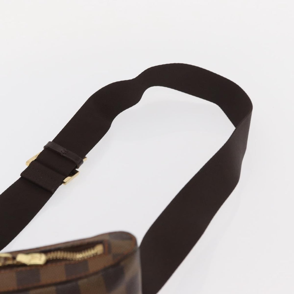 Louis Vuitton Geronimos Waist Bag Damier Brown Canvas Shoulder Bag