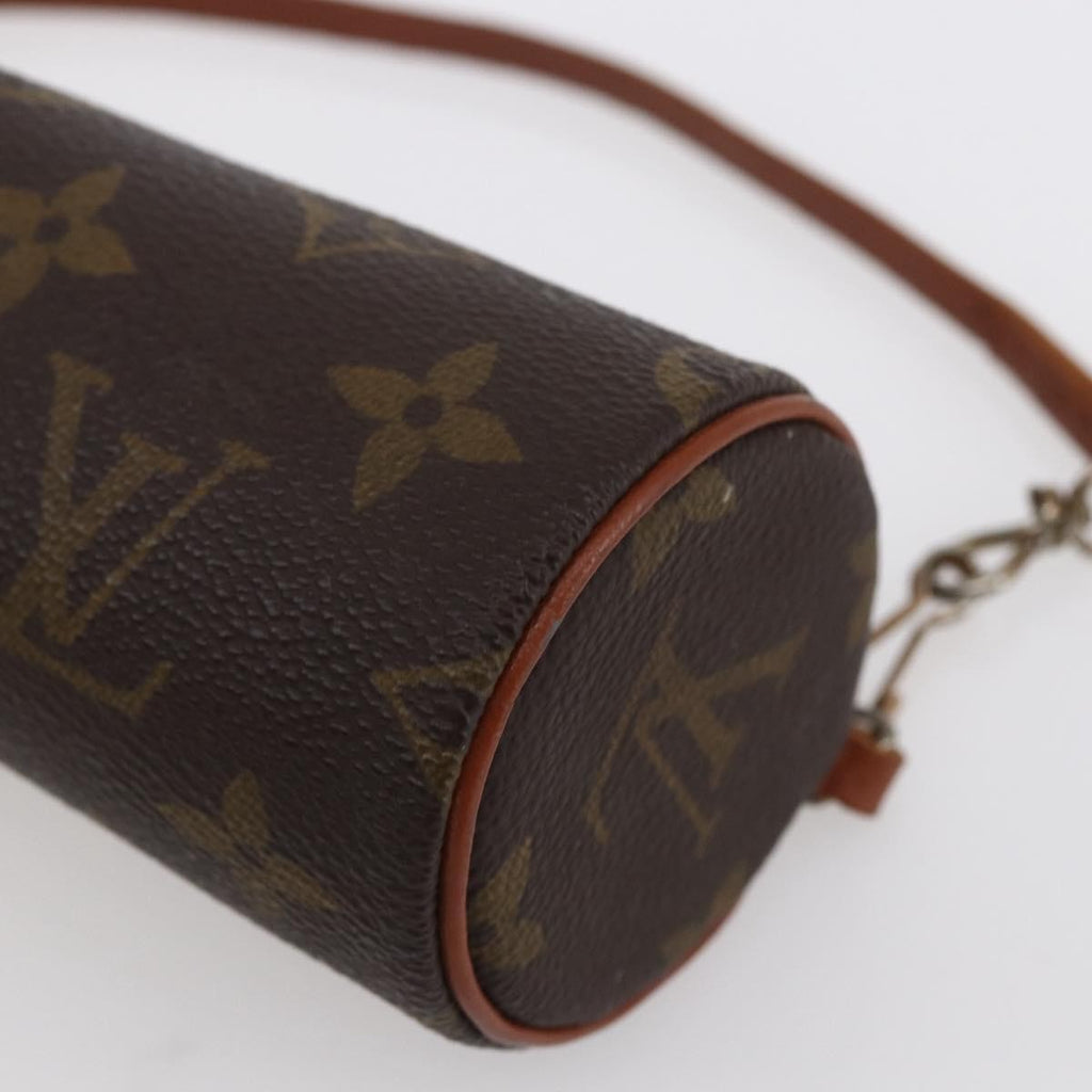 Louis Vuitton Papillon Pochette Monogram Canvas Brown Canvas Clutche & Pouche Bag