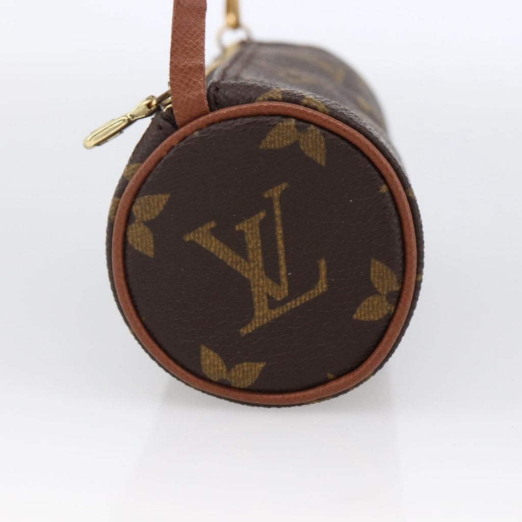 Louis Vuitton Papillon Pochette Monogram Canvas Brown Canvas Clutche & Pouche Bag