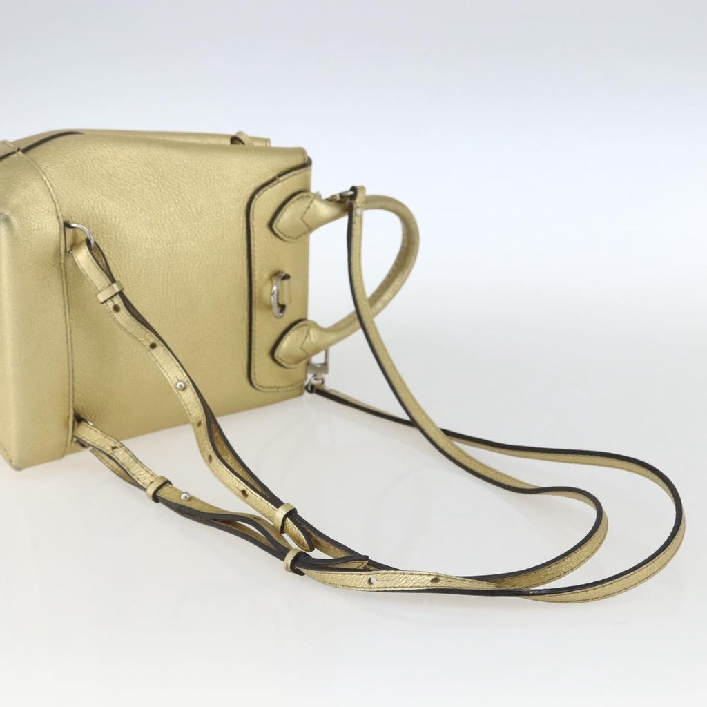 Louis Vuitton Lockme Backpack Leather Gold Leather Backpack Bag