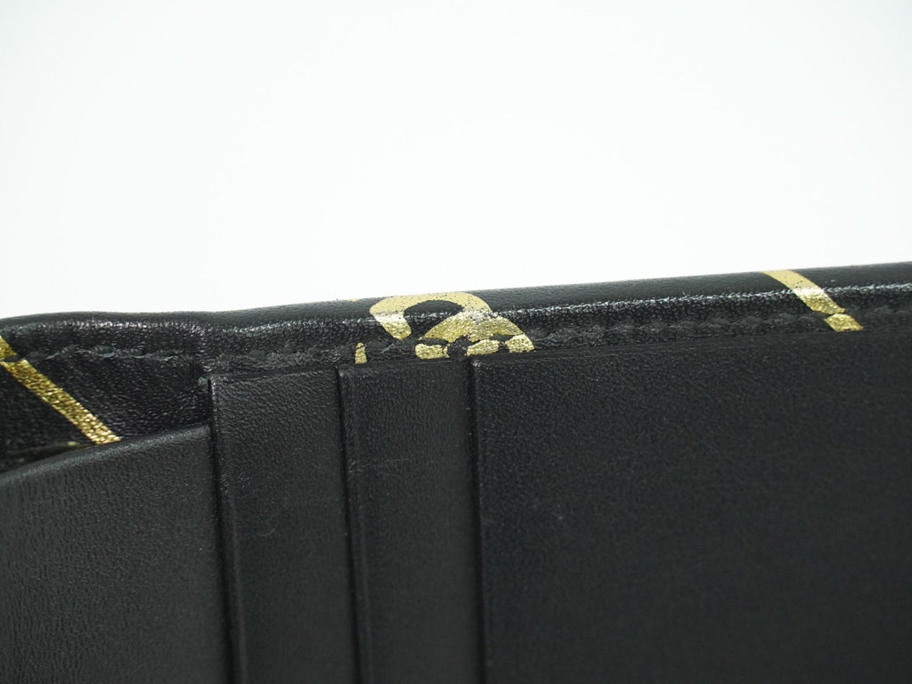 Gucci Gg Marmont Wallet Leather Black Leather Wallets Accessory (Pre-Owned)