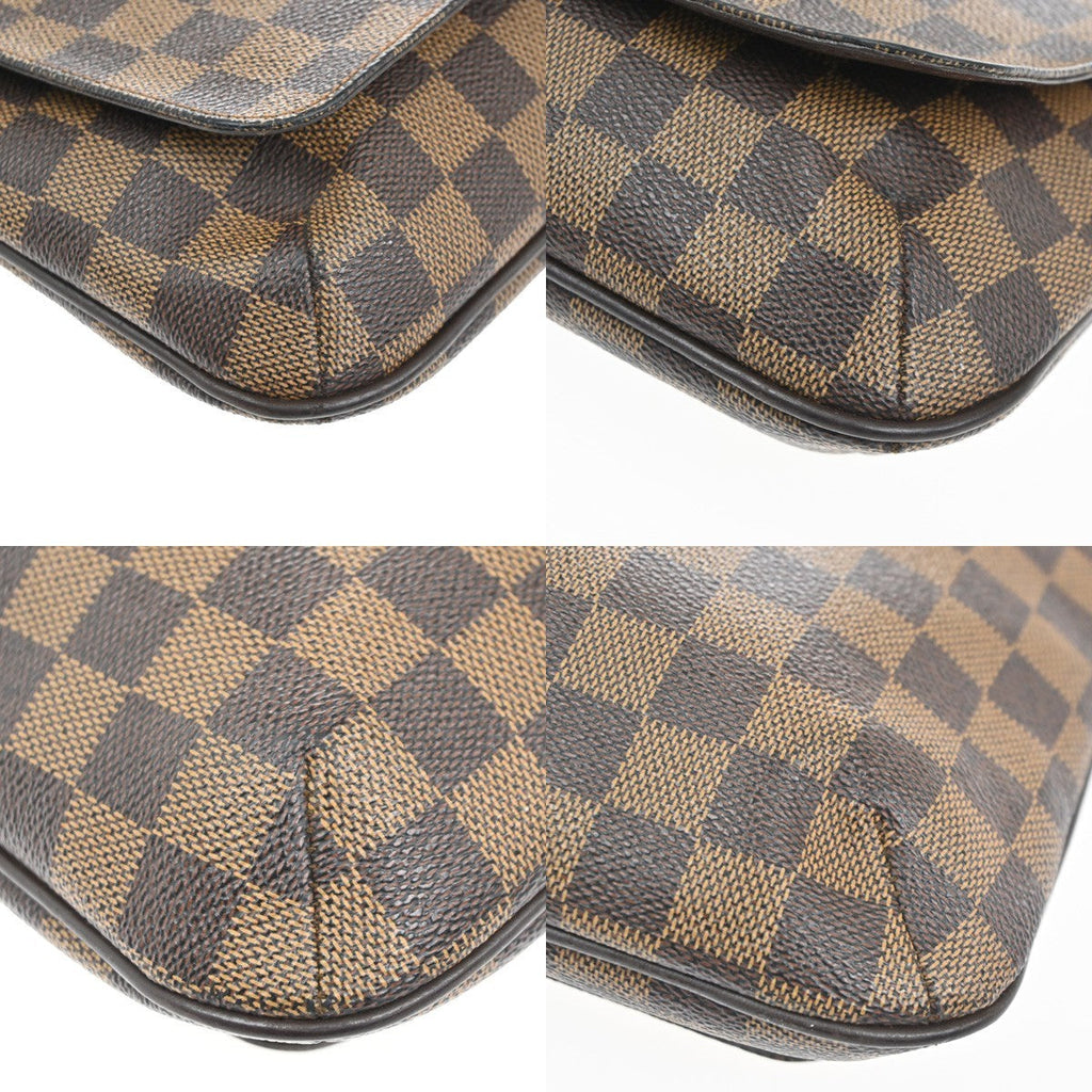 Louis Vuitton Musette Salsa Handbag Damier Canvas Brown Canvas Shoulder Bag