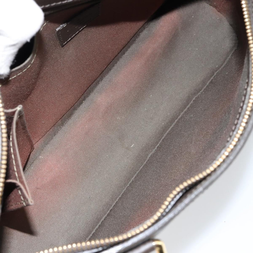 Louis Vuitton Lucille Handbag Mini Lin Khaki Canvas Handbag