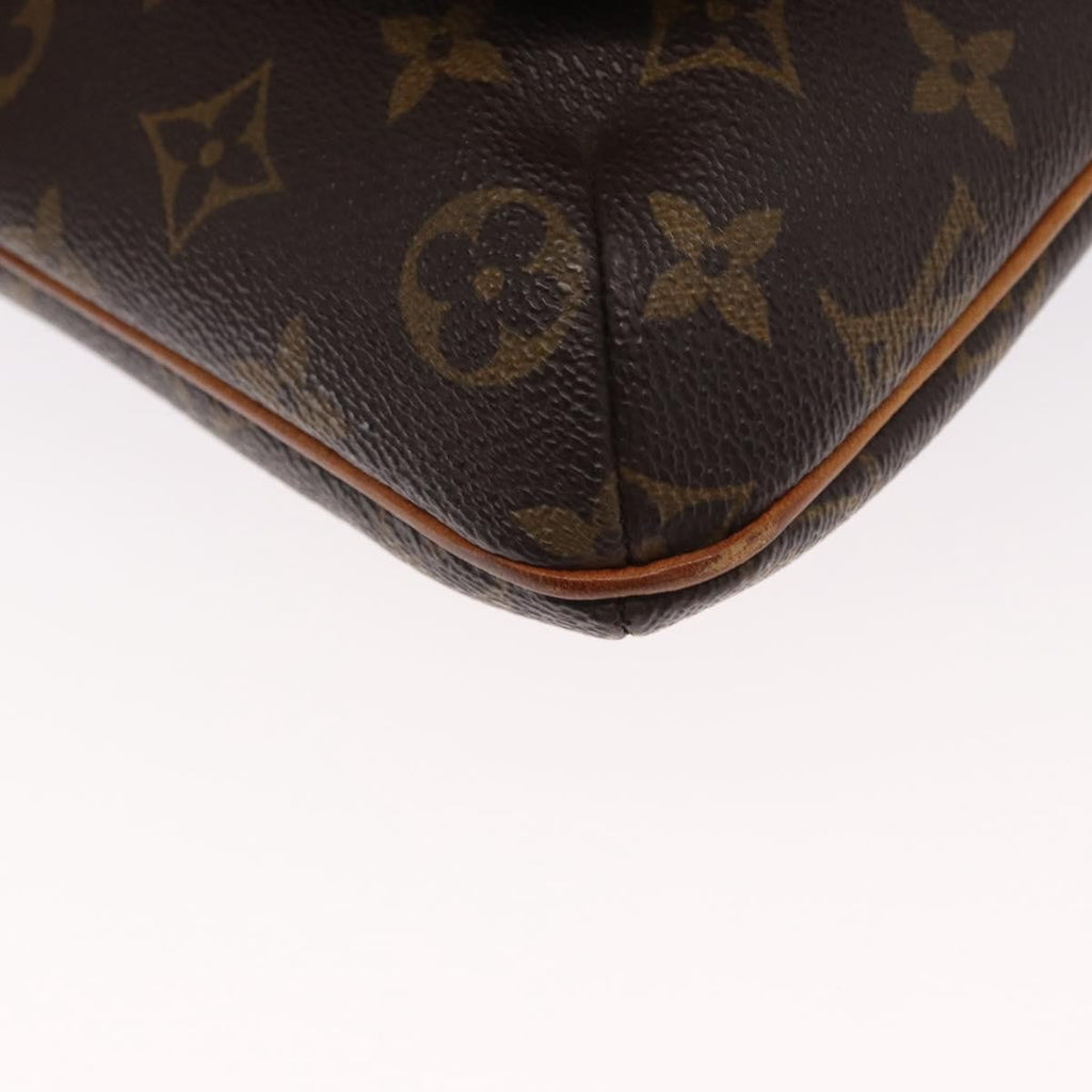 Louis Vuitton Musette Salsa Handbag Monogram Canvas Brown Canvas Shoulder Bag