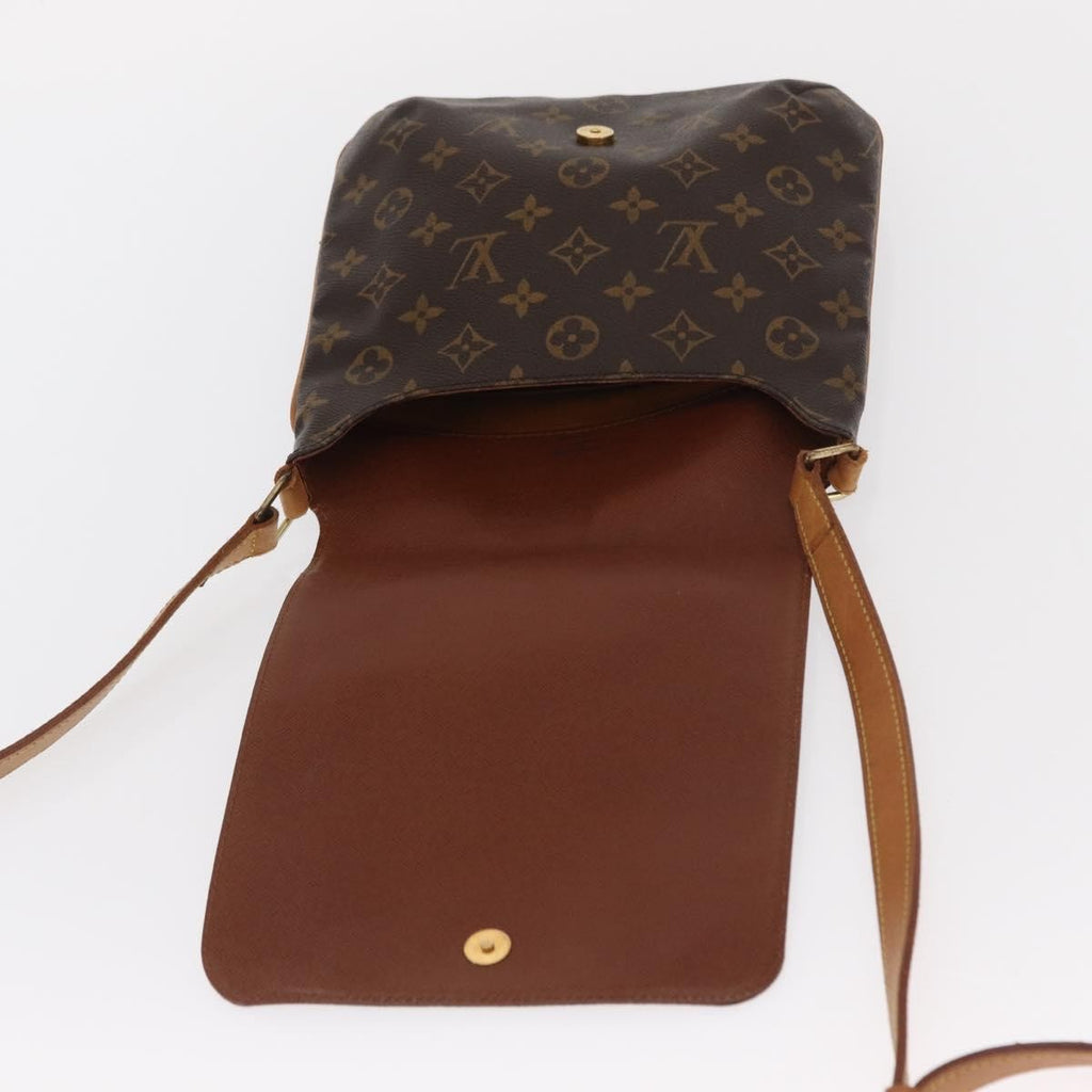Louis Vuitton Musette Salsa Handbag Monogram Canvas Brown Canvas Shoulder Bag
