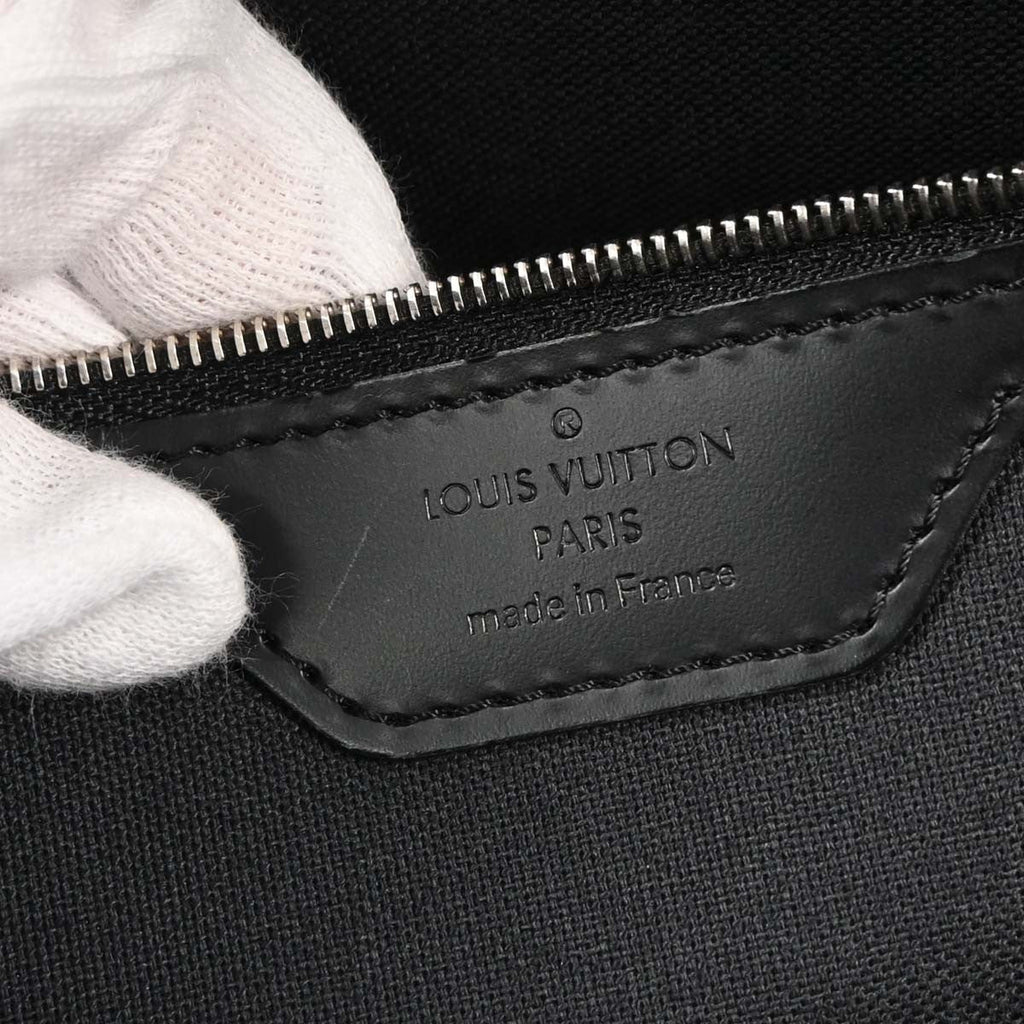 Louis Vuitton Jorn Briefcase Damier Graphite Black Canvas Briefcase Bag