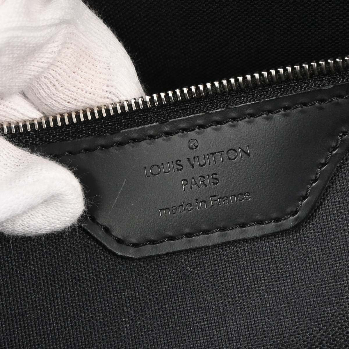 Louis Vuitton Jorn Briefcase Damier Graphite Black Canvas Briefcase Bag