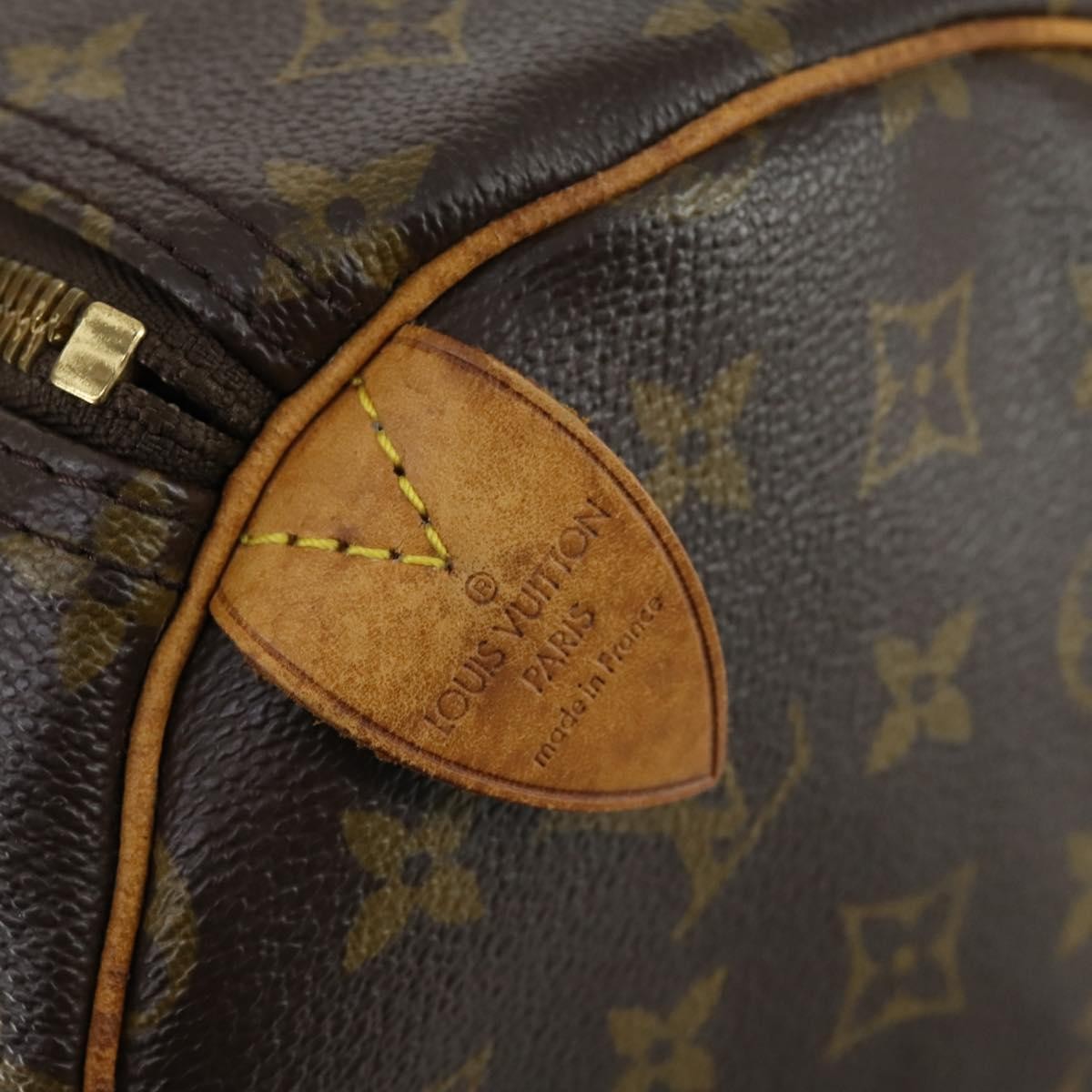 Louis Vuitton Keepall Bag Monogram Canvas Brown Canvas Travel Bag