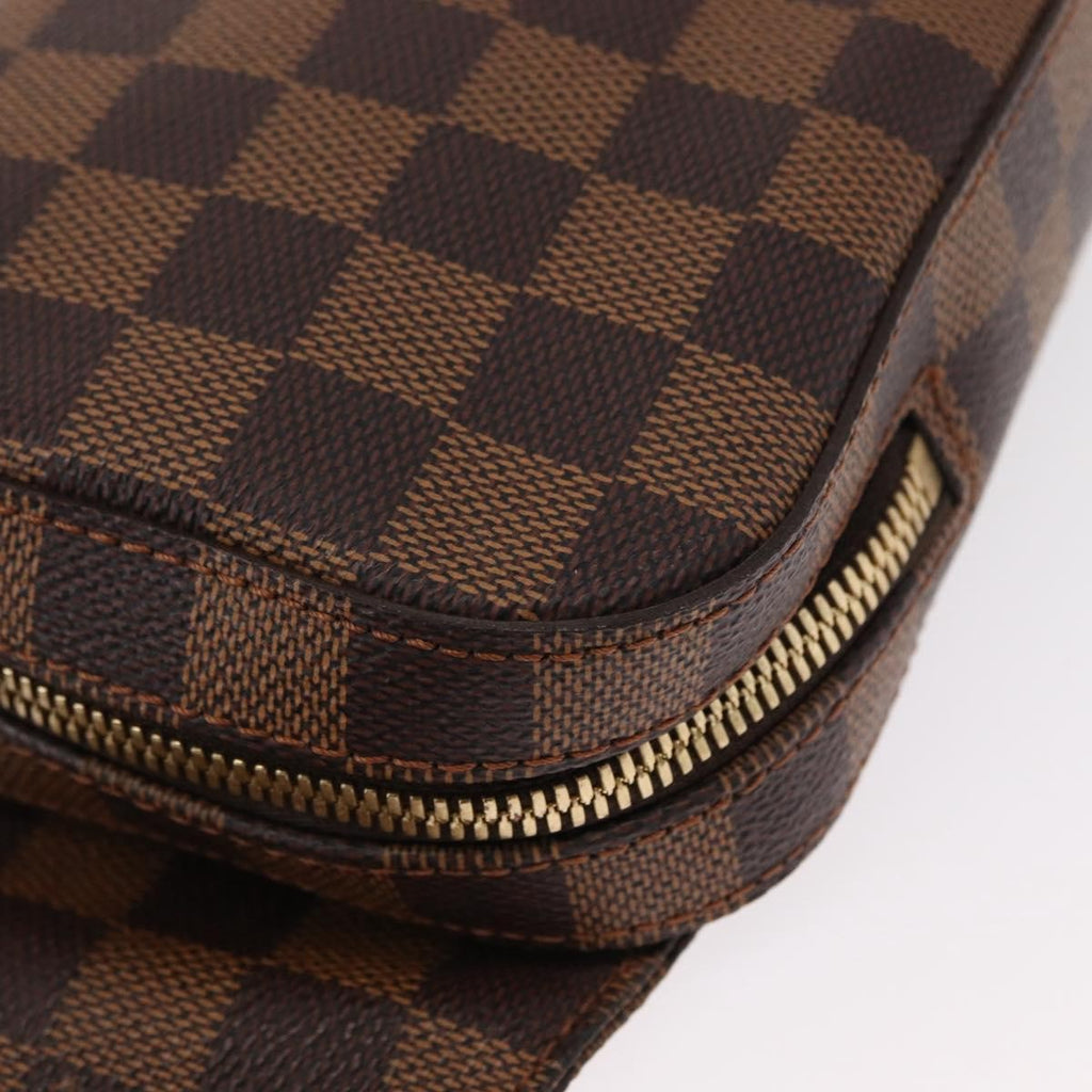 Louis Vuitton Geronimos Waist Bag Damier Brown Canvas Shoulder Bag