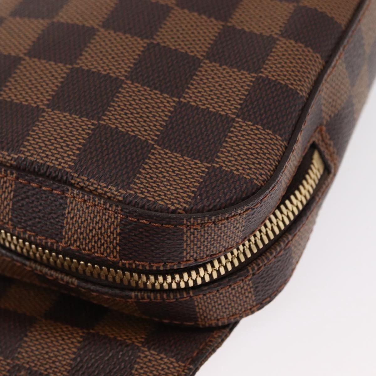 Louis Vuitton Geronimos Waist Bag Damier Brown Canvas Shoulder Bag
