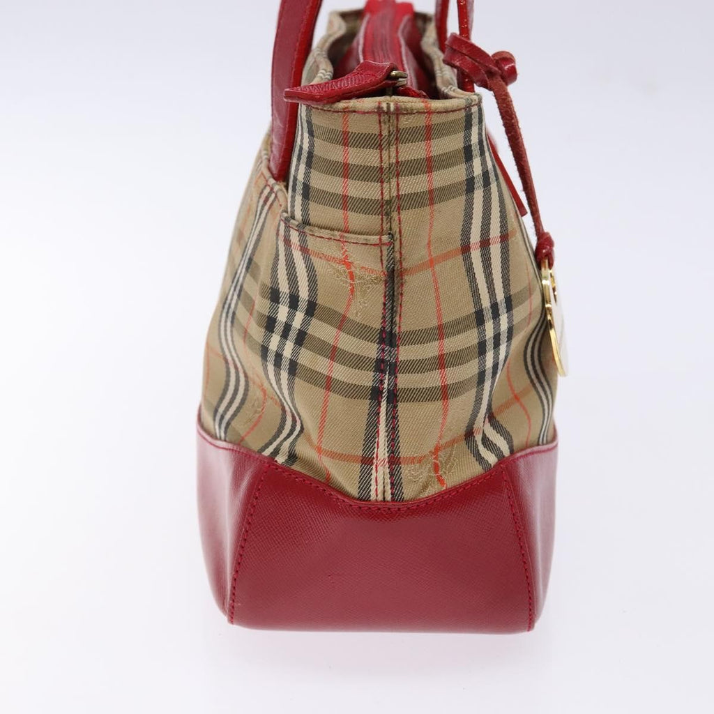 Burberry Nova Check Handbag Nova Check Canvas Beige Canvas Handbag