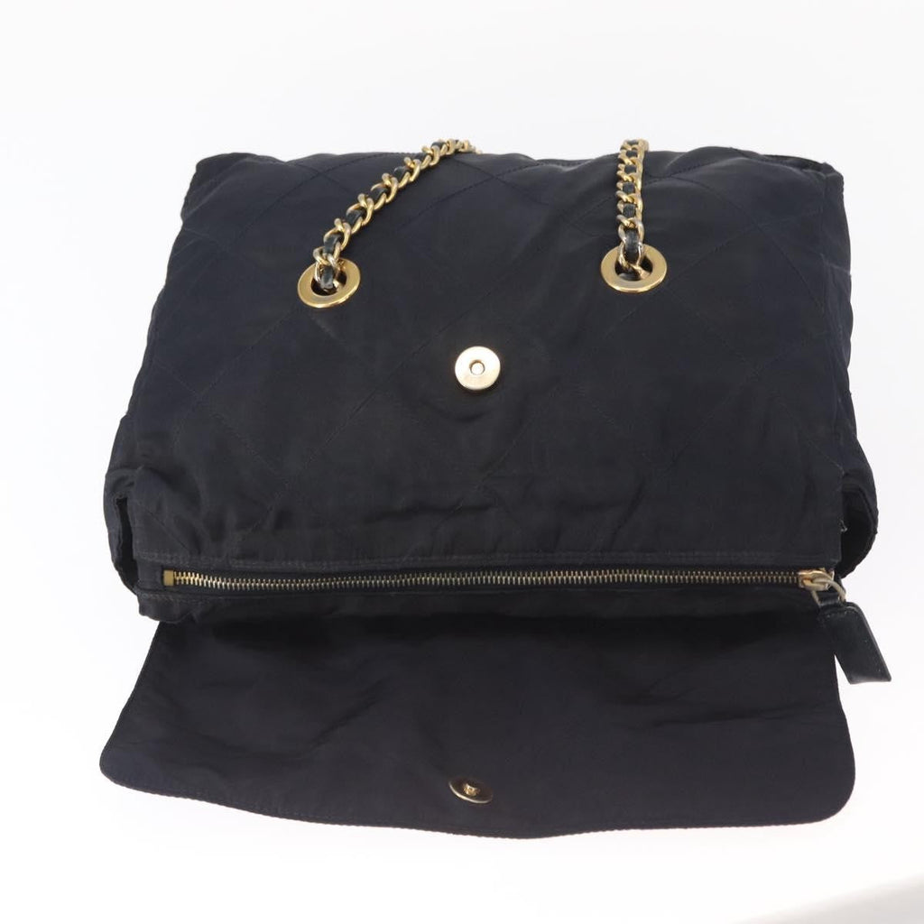 Prada Chain Shoulder Bag Tessuto Navy Nylon Shoulder Bag Bag