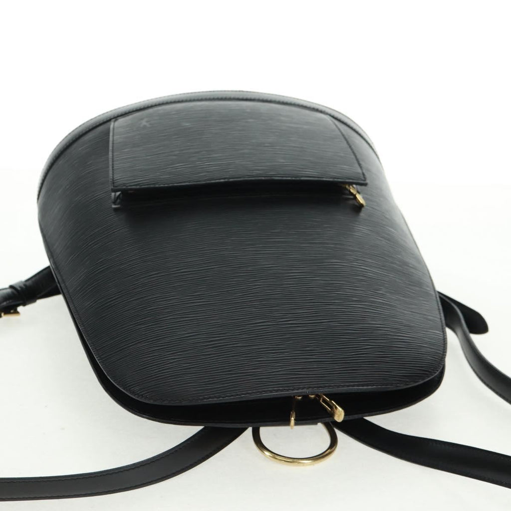 Louis Vuitton Gobelins Backpack Epi Leather Black Leather Backpack Bag