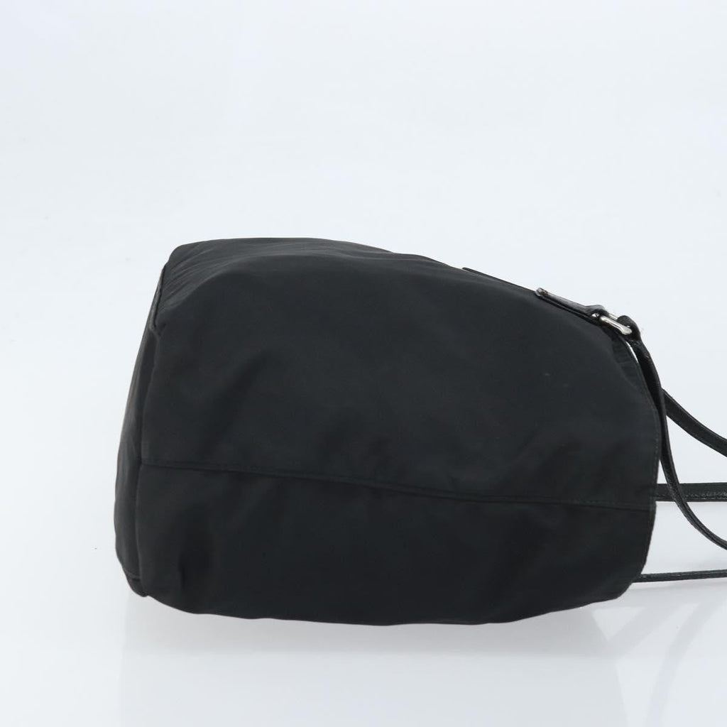 Prada Vintage Zip Tote Tessuto Black Nylon Tote Bag Bag