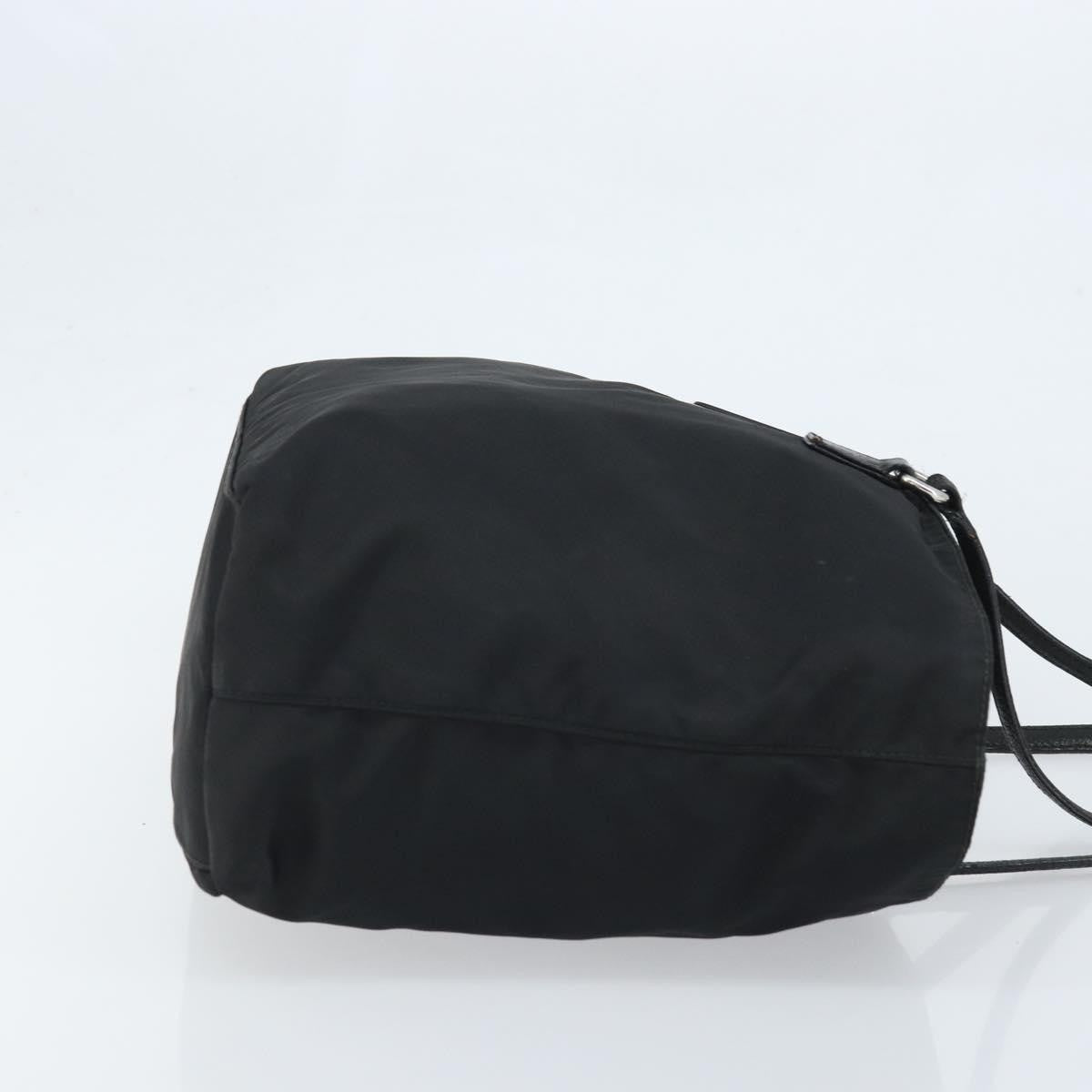 Prada Vintage Zip Tote Tessuto Black Nylon Tote Bag Bag