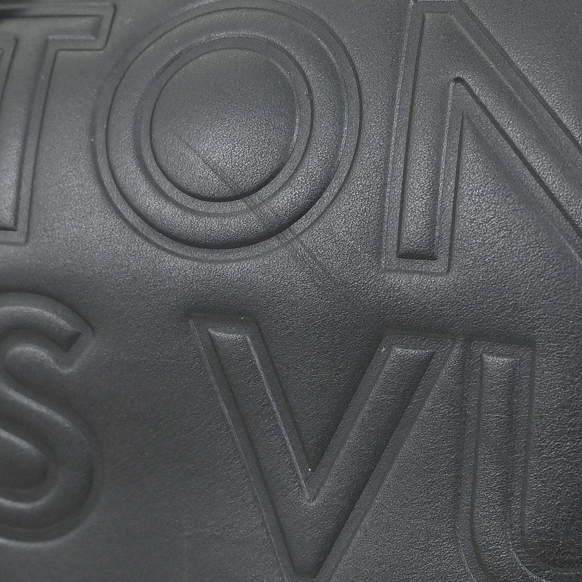 Louis Vuitton Paris Speedy Cube Bag Embossed Leather Black Leather Handbag