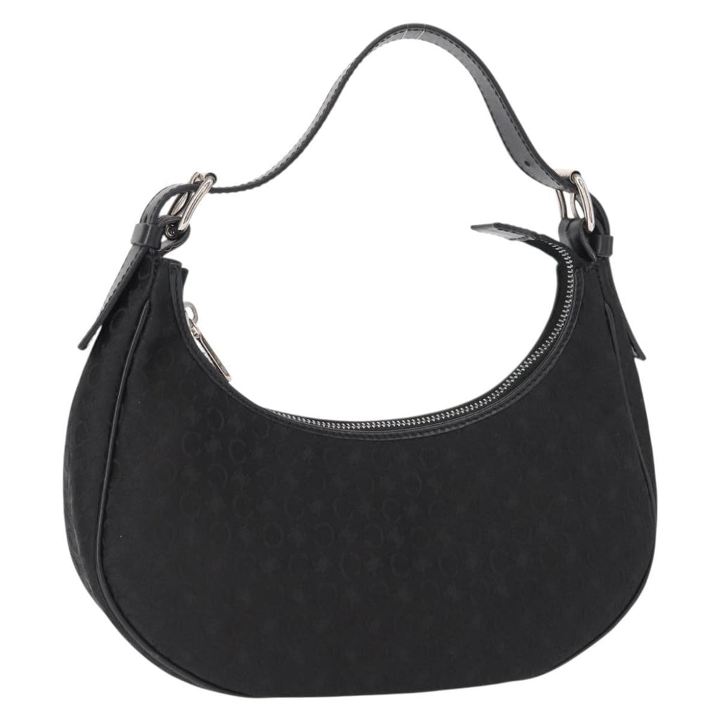 Celine Ava Bag Macadam Canvas Black Canvas Handbag