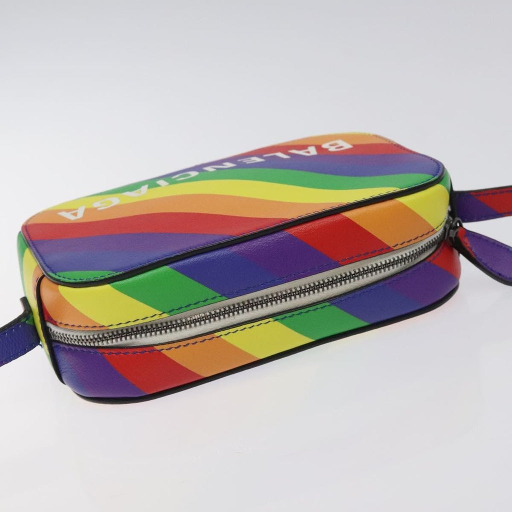 Balenciaga Everyday Camera Bag Printed Leather Multicolour Leather Shoulder Bag