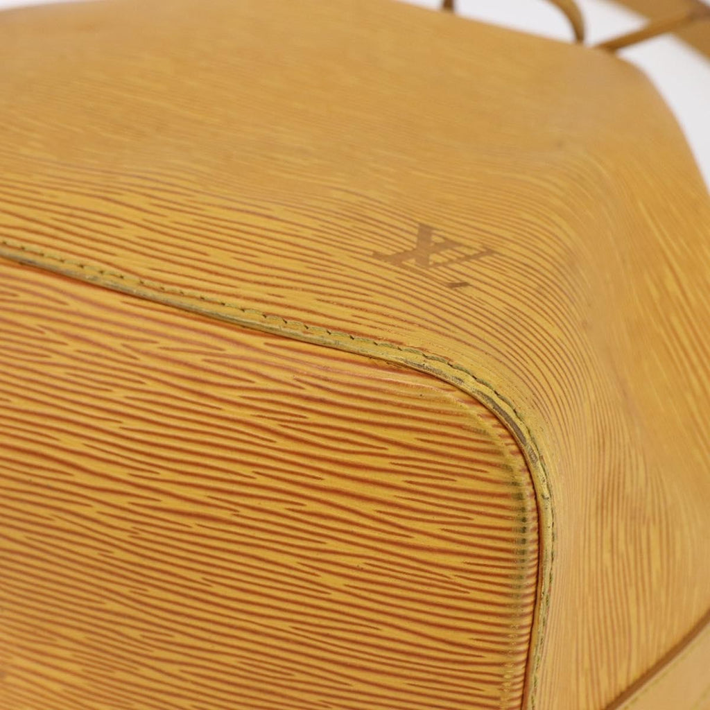Louis Vuitton Petit Noe Handbag Epi Leather Yellow Leather Shoulder Bag