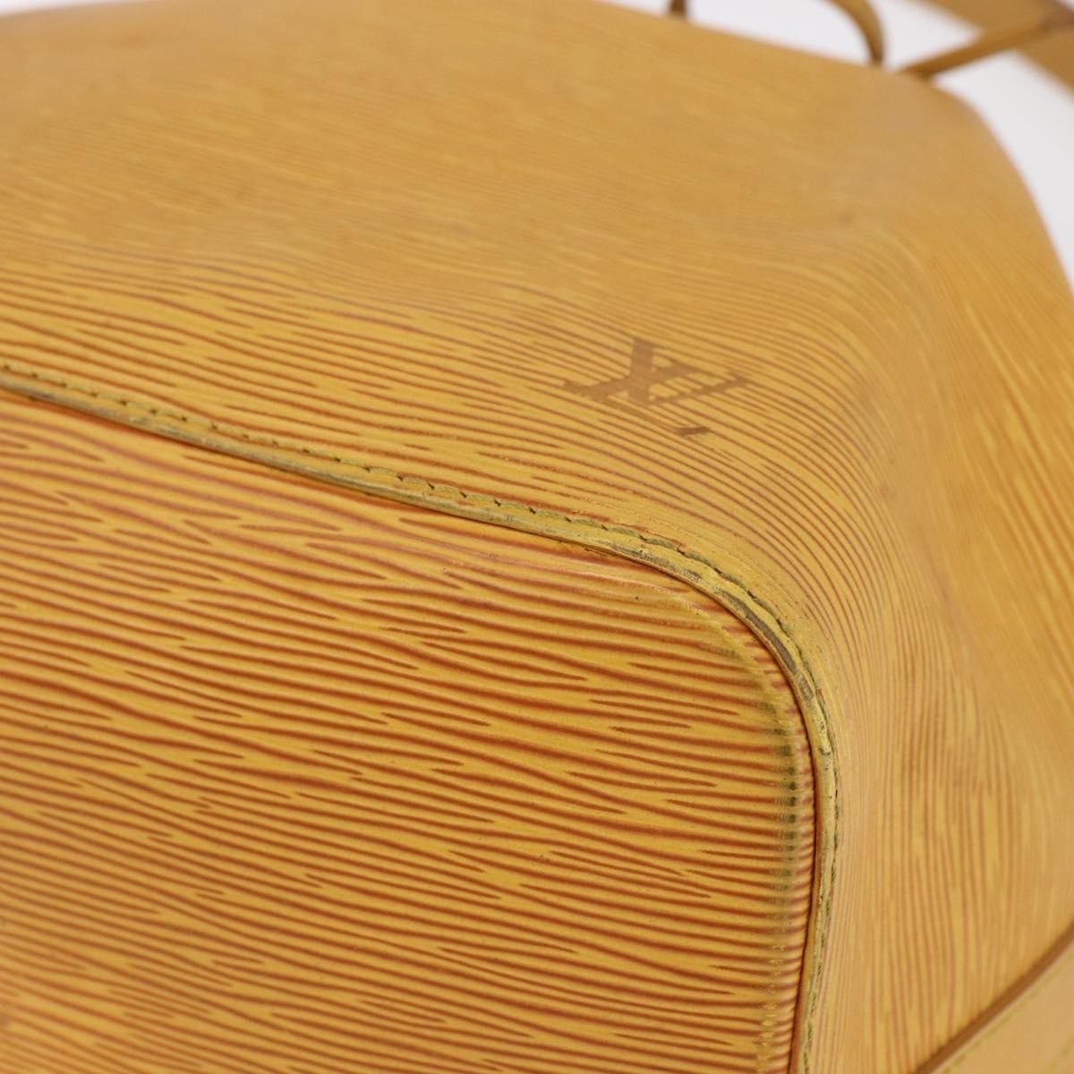 Louis Vuitton Petit Noe Handbag Epi Leather Yellow Leather Shoulder Bag