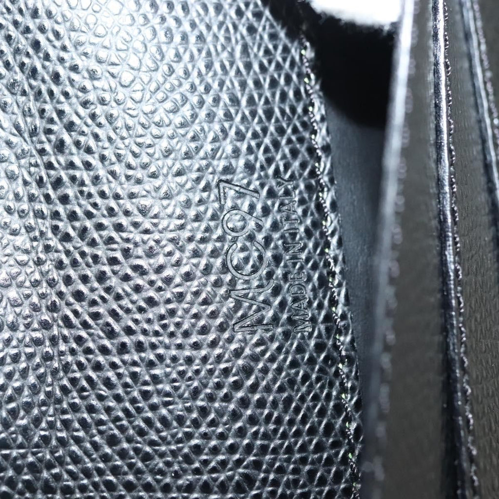 Celine Travel Organizer Leather Black Leather Clutche & Pouche Bag