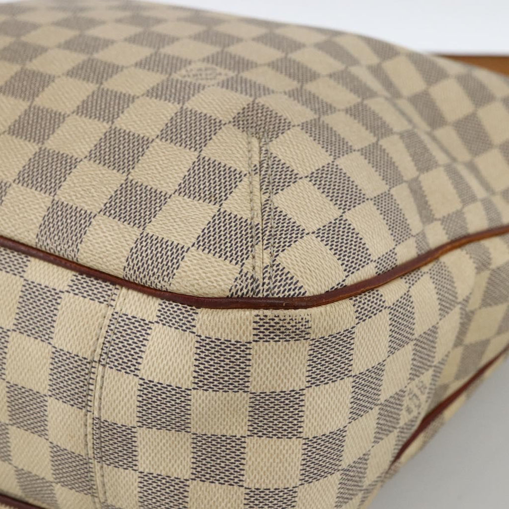 Louis Vuitton Soffi Handbag Damier Beige Canvas Handbag