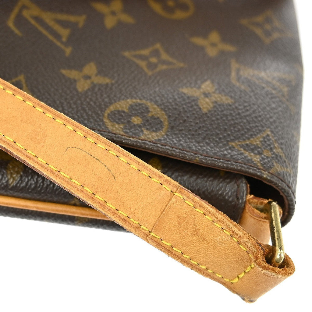 Louis Vuitton Musette Salsa Handbag Monogram Canvas Brown Canvas Shoulder Bag