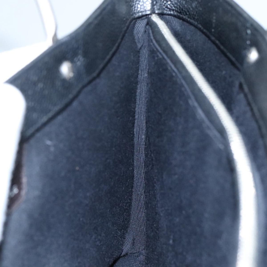 Chanel Vintage Tote Leather Black Leather Tote Bag Bag