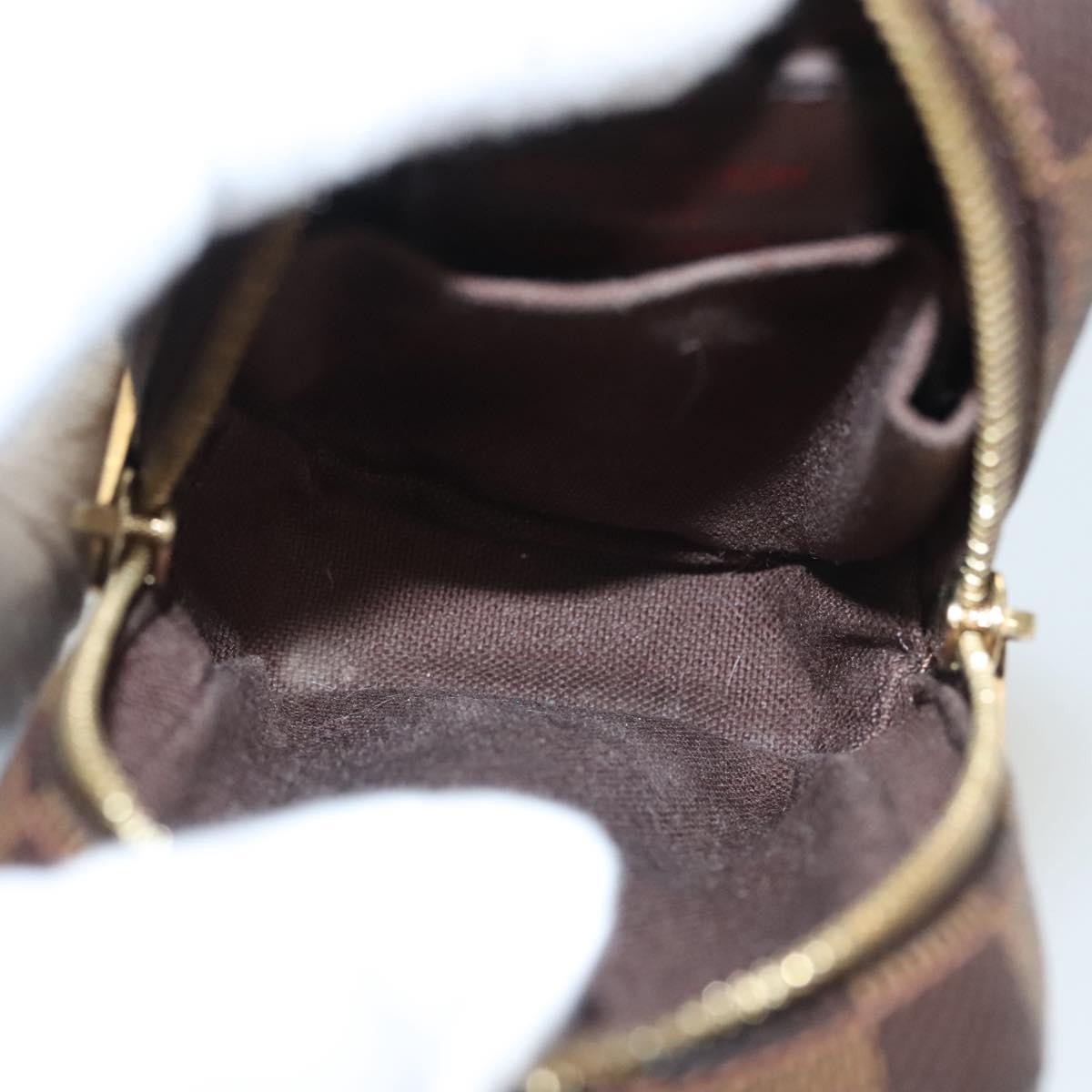 Louis Vuitton Etui Okapi Camera Case Damier Brown Canvas Bag