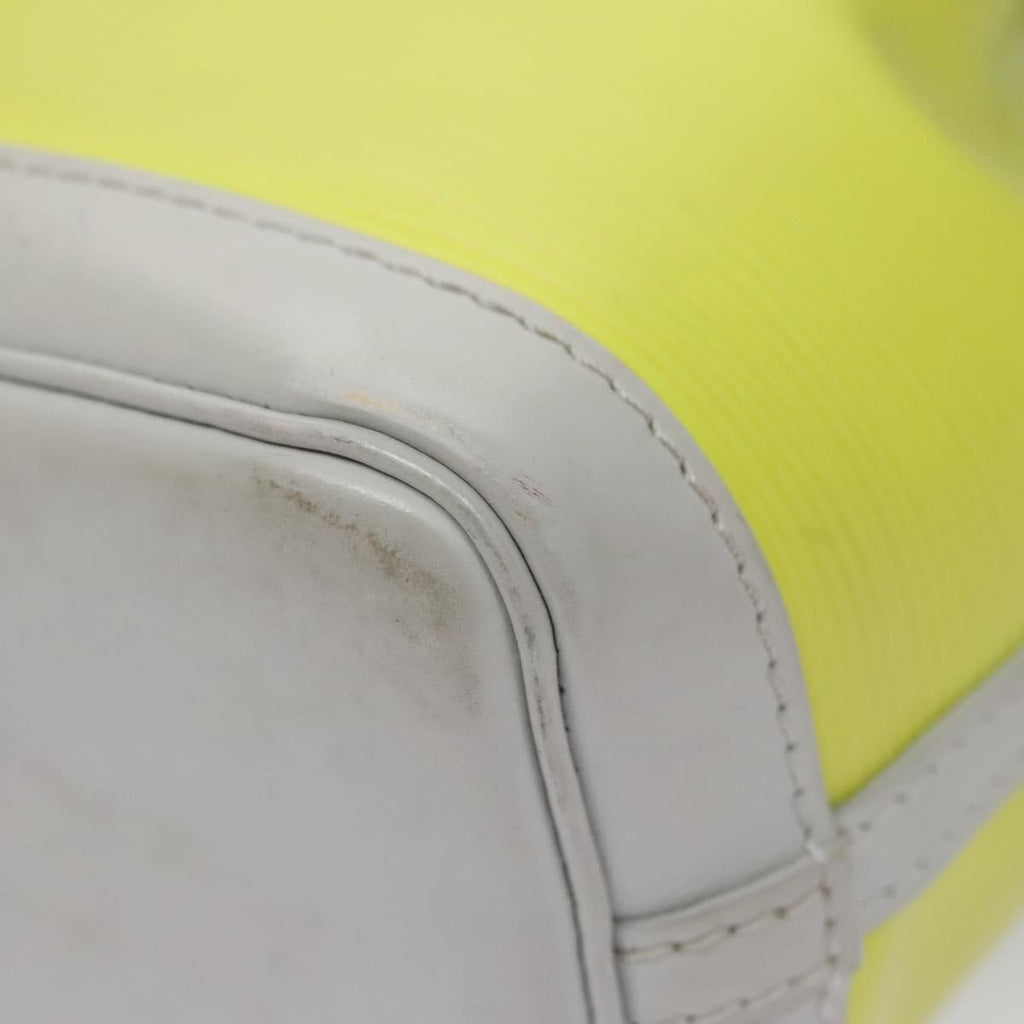 Louis Vuitton Neonoe Handbag Epi Leather Yellow Leather Bag