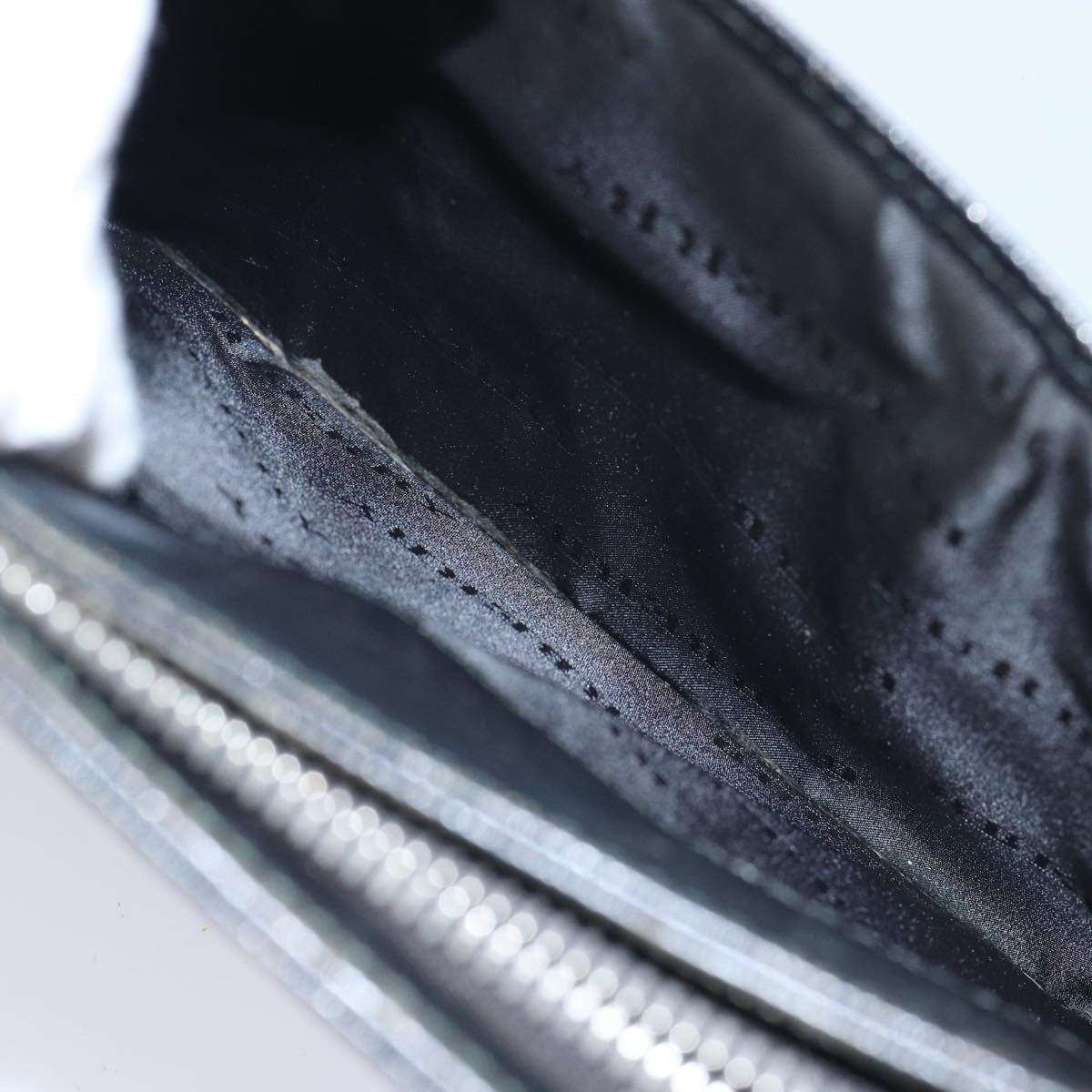 Burberry Vintage Pouch Leather Black Leather Clutche & Pouche Bag