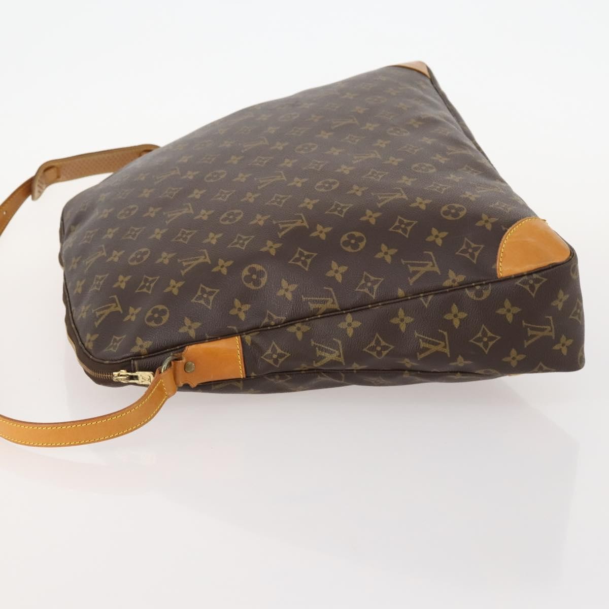 Louis Vuitton Ballade Handbag Monogram Canvas Brown Canvas Shoulder Bag