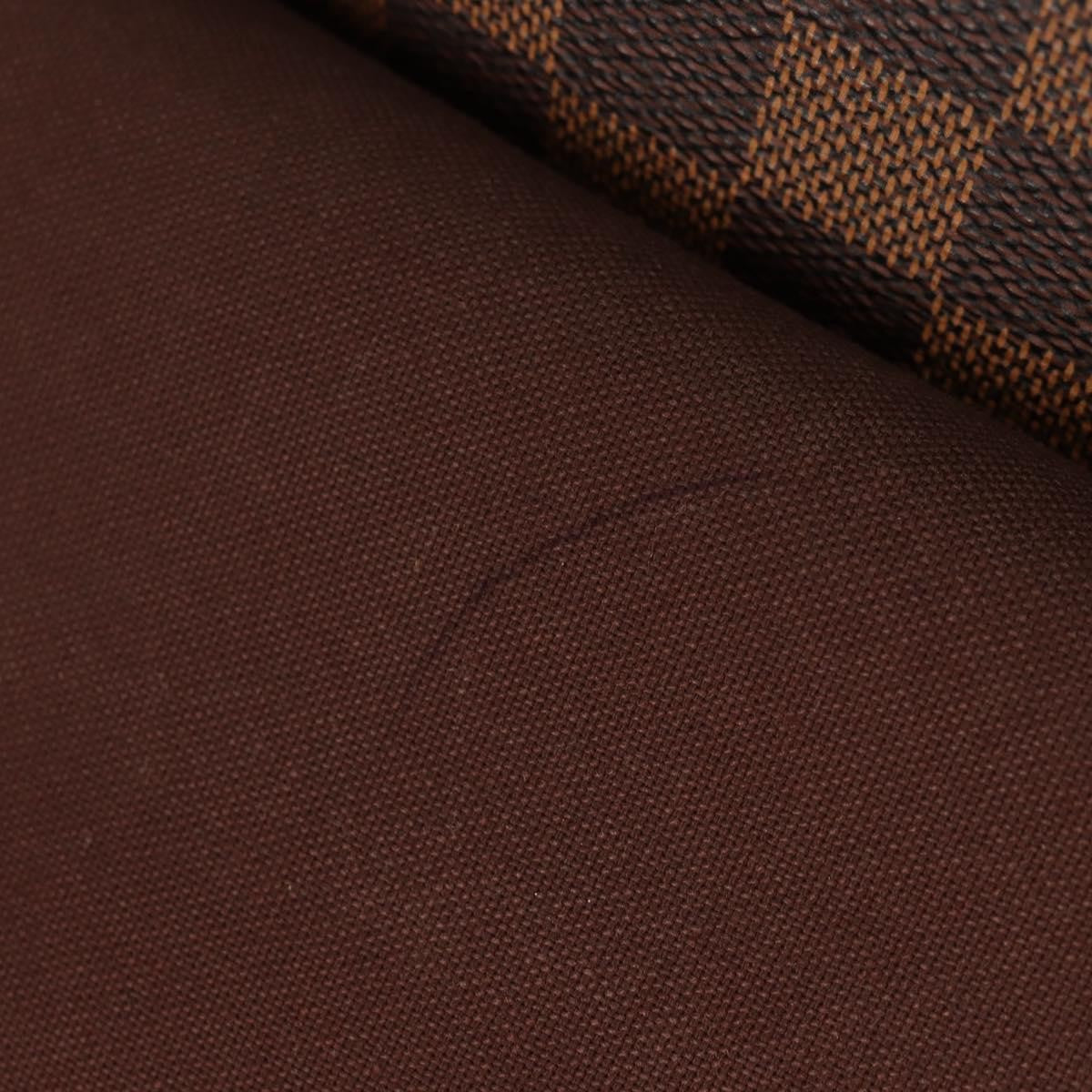 Louis Vuitton Naviglio Handbag Damier Brown Canvas Shoulder Bag