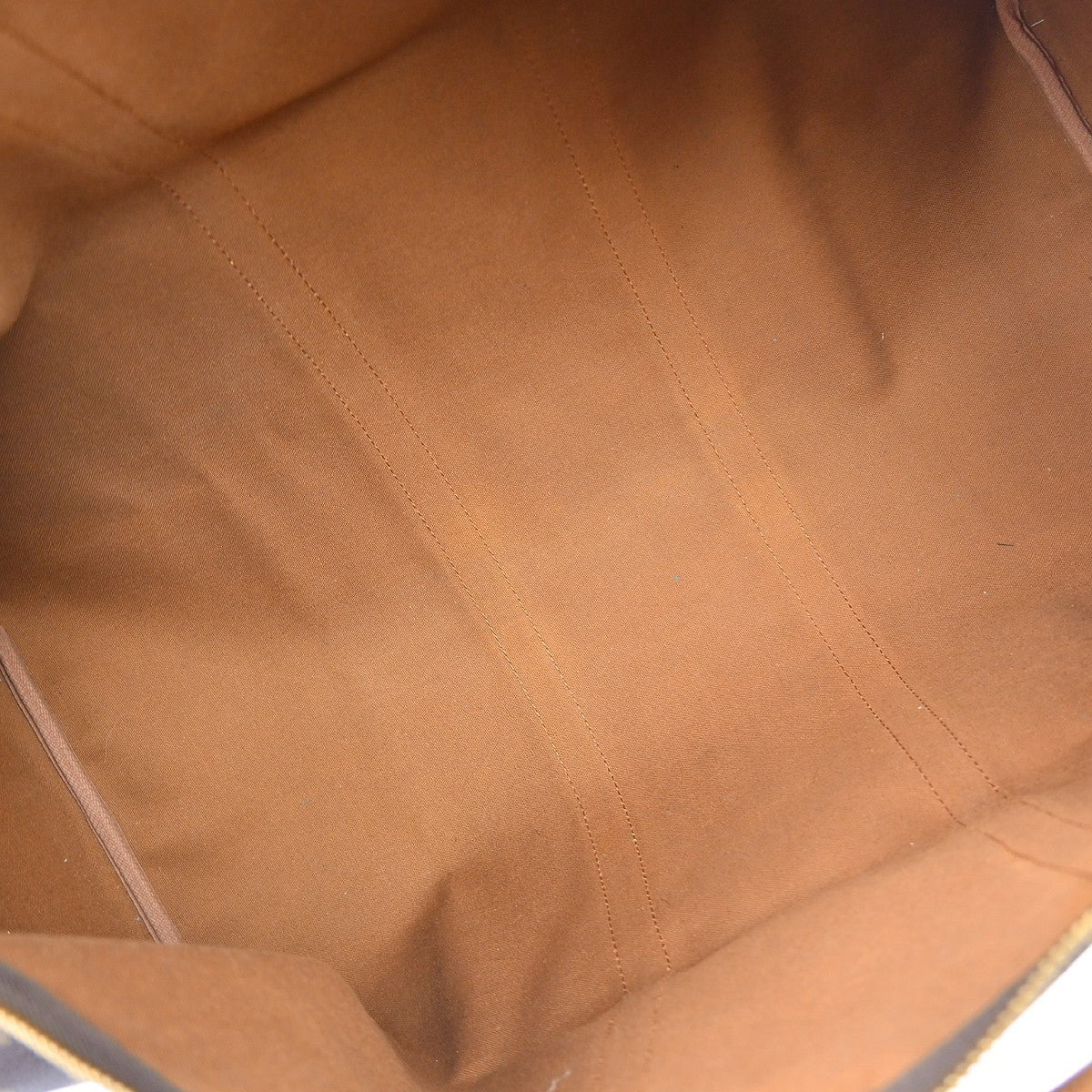 Louis Vuitton Keepall Bag Monogram Canvas Brown Canvas Travel Bag