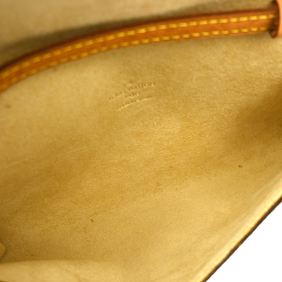 Louis Vuitton Twin Handbag Monogram Canvas Brown Canvas Clutche & Pouche Bag