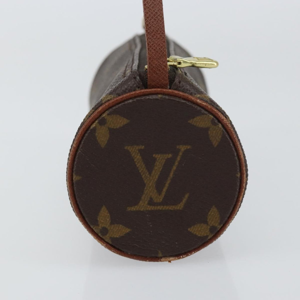 Louis Vuitton Papillon Pochette Monogram Canvas Brown Canvas Clutche & Pouche Bag