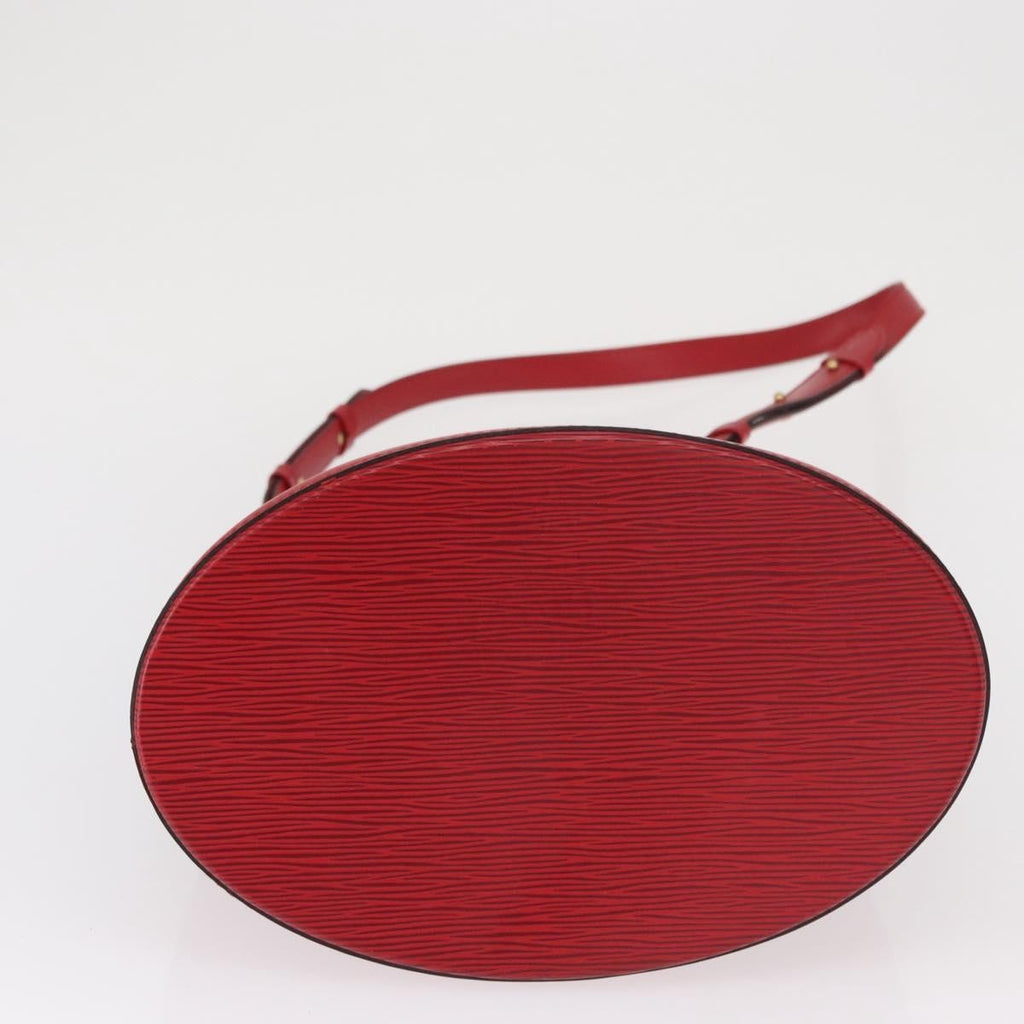 Louis Vuitton Cluny Shoulder Bag Epi Leather Red Leather Shoulder Bag