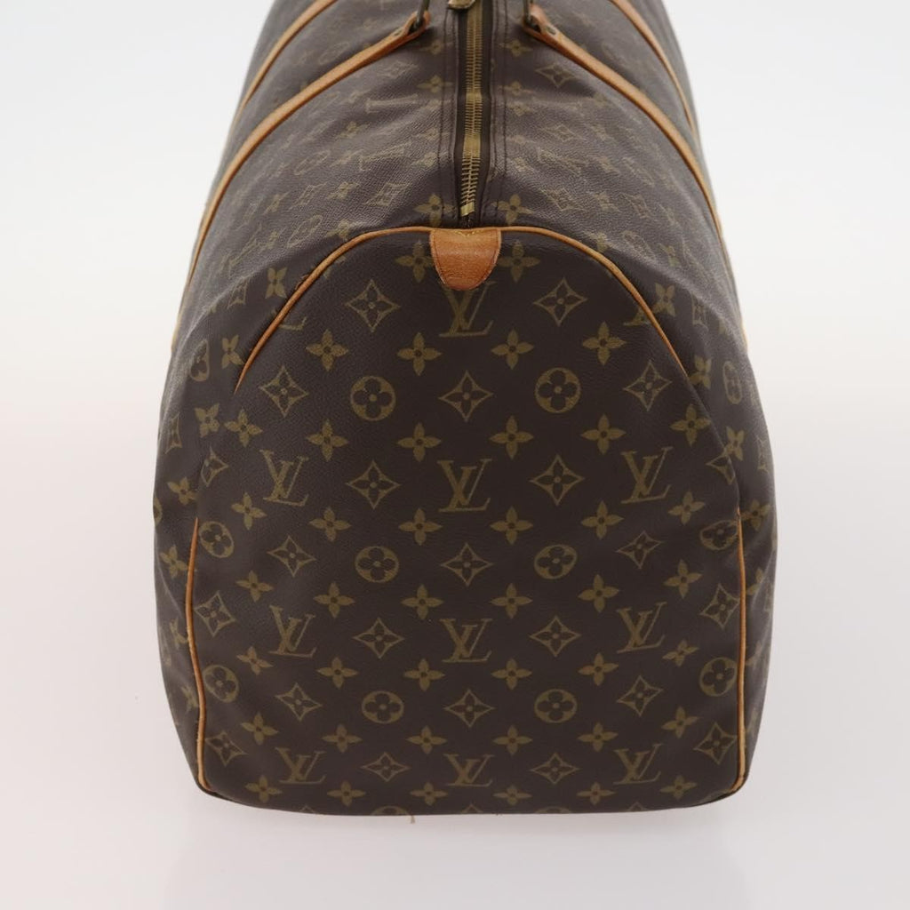 Louis Vuitton Keepall Bag Monogram Canvas Brown Canvas Travel Bag