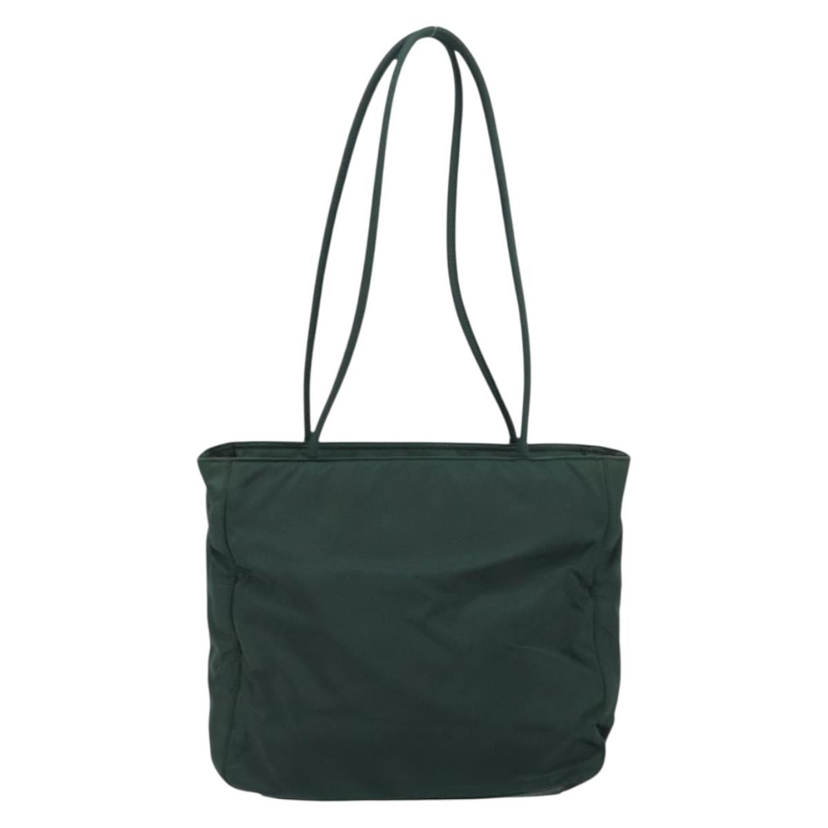 Prada Vintage Tote Tessuto Khaki Nylon Tote Bag Bag