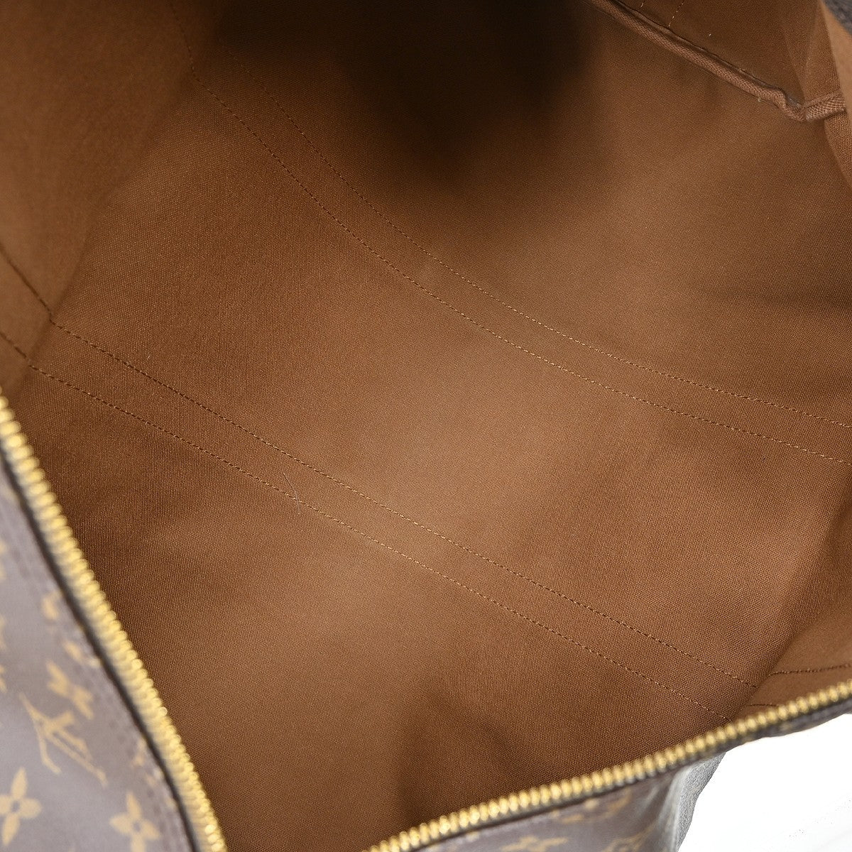 Louis Vuitton Keepall Bandouliere Bag Monogram Canvas Brown Canvas Travel Bag