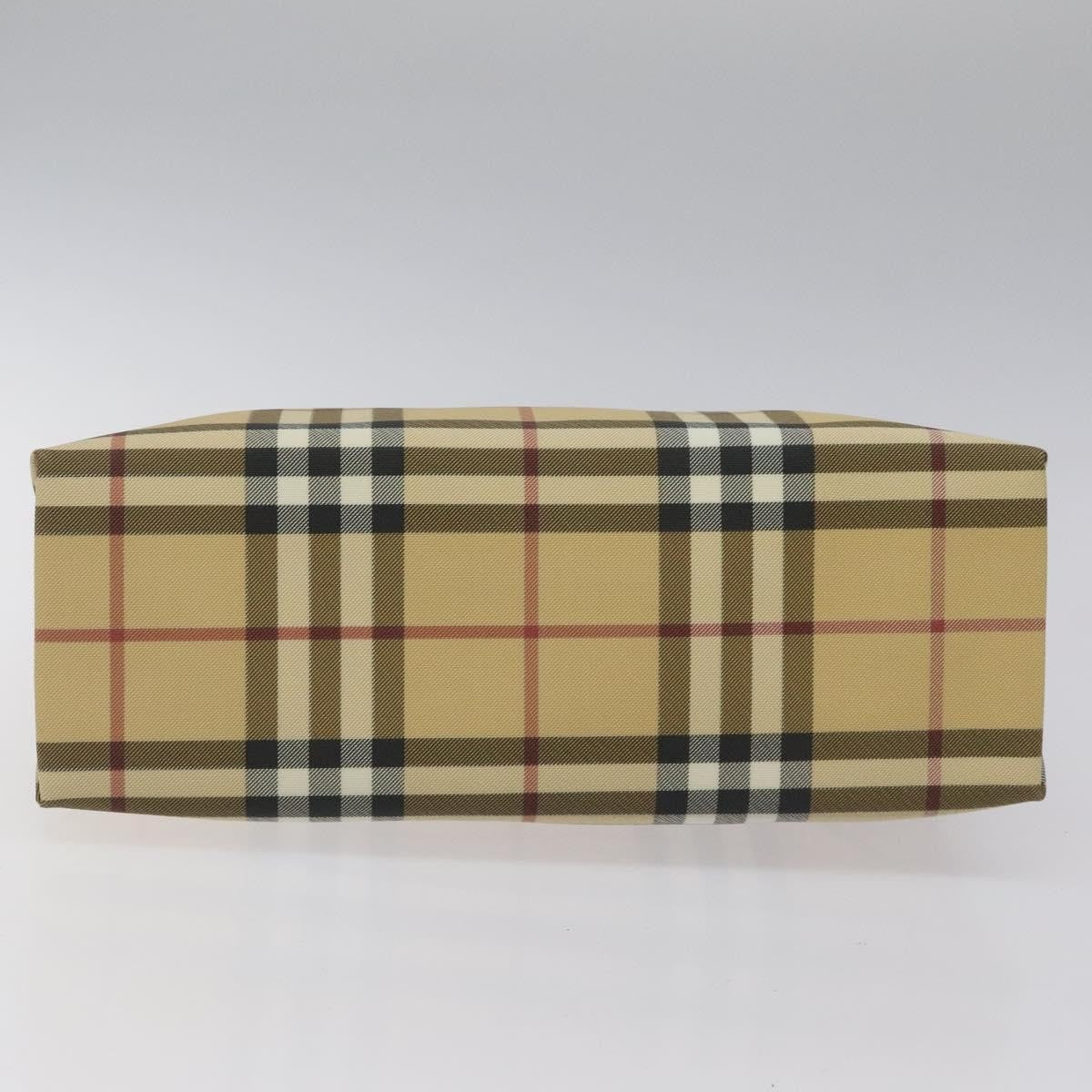 Burberry Nova Check Handbag Nova Check Canvas Beige Canvas Handbag