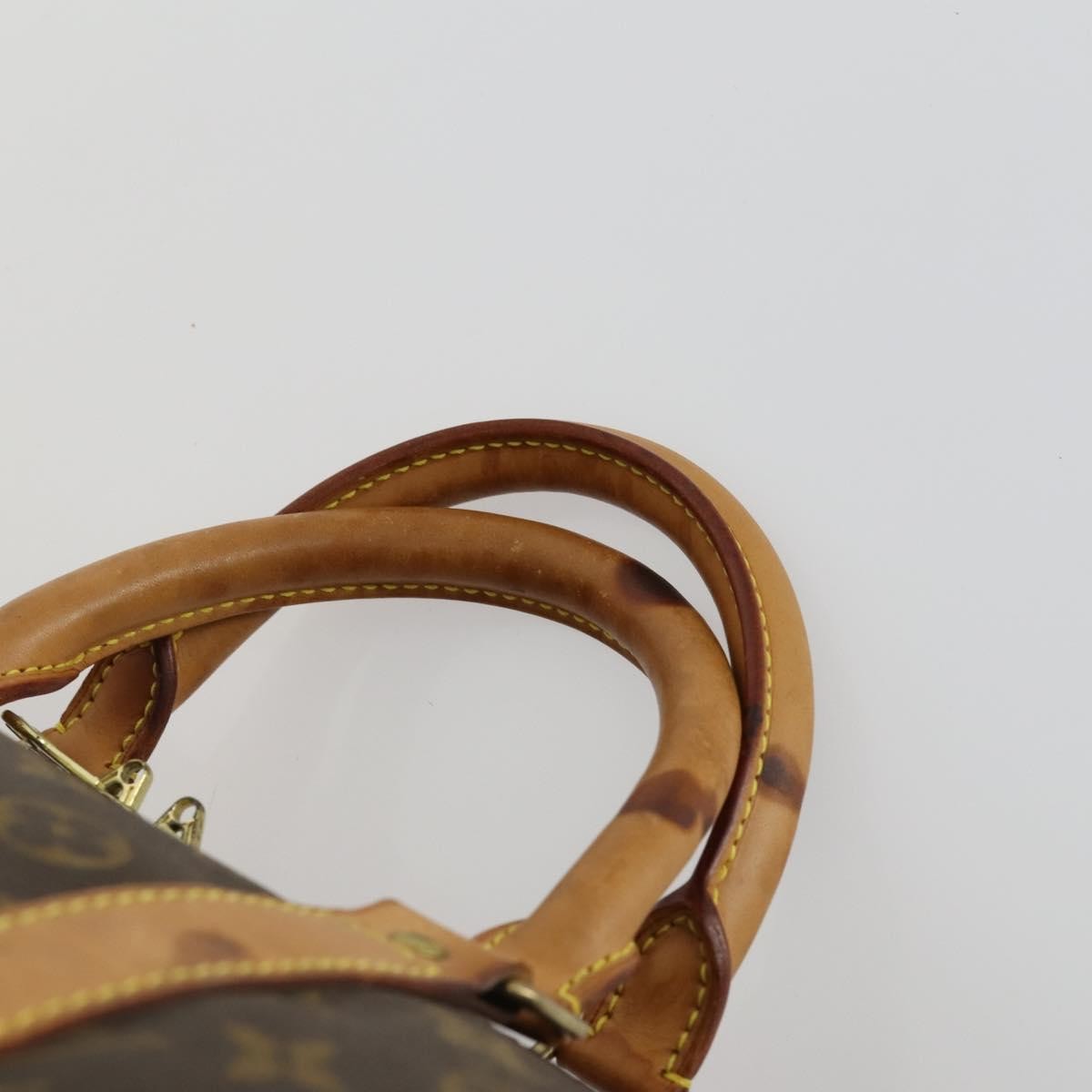 Louis Vuitton Keepall Bag Monogram Canvas Brown Canvas Travel Bag