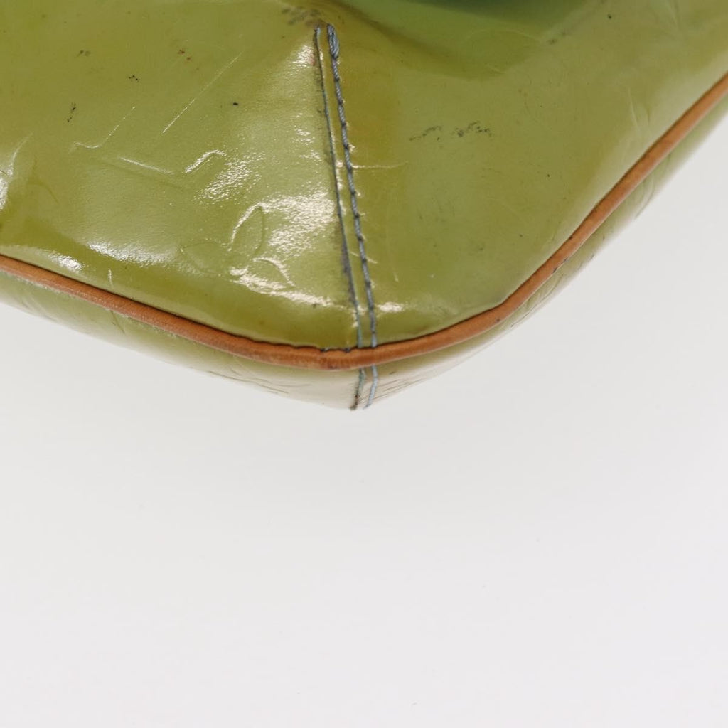 Louis Vuitton Thompson Street Handbag Monogram Vernis Blue Patent_Leather Shoulder Bag