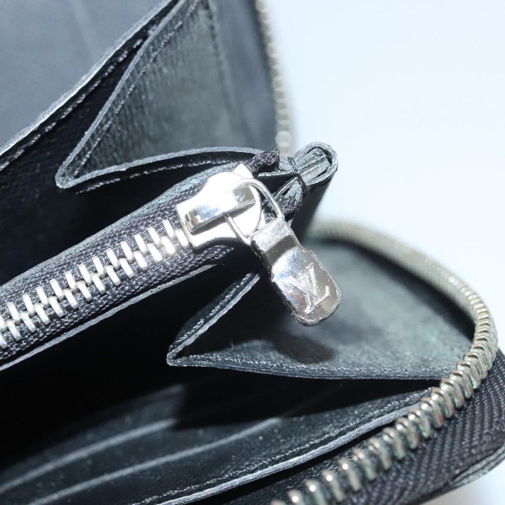 Louis Vuitton Zippy Organizer Epi Leather Black Leather Wallets Accessory