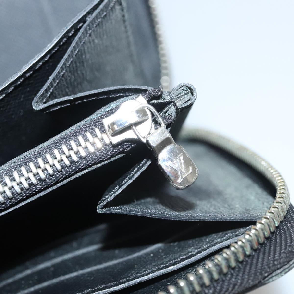 Louis Vuitton Zippy Organizer Epi Leather Black Leather Wallets Accessory