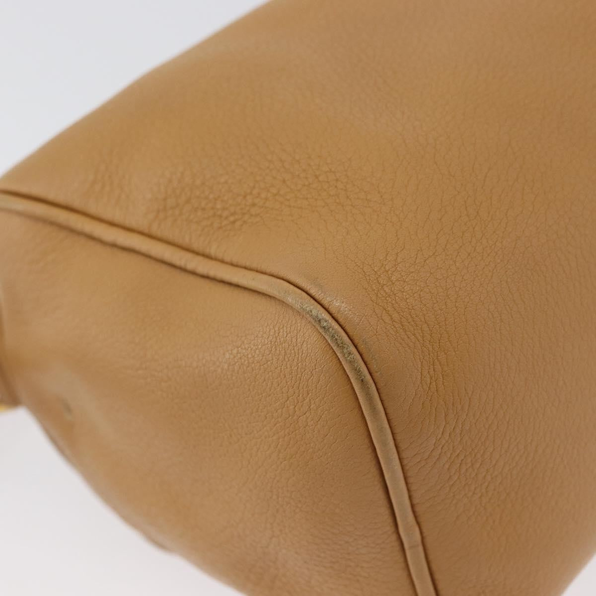 Prada Vintage Shoulder Bag Leather Brown Leather Shoulder Bag Bag