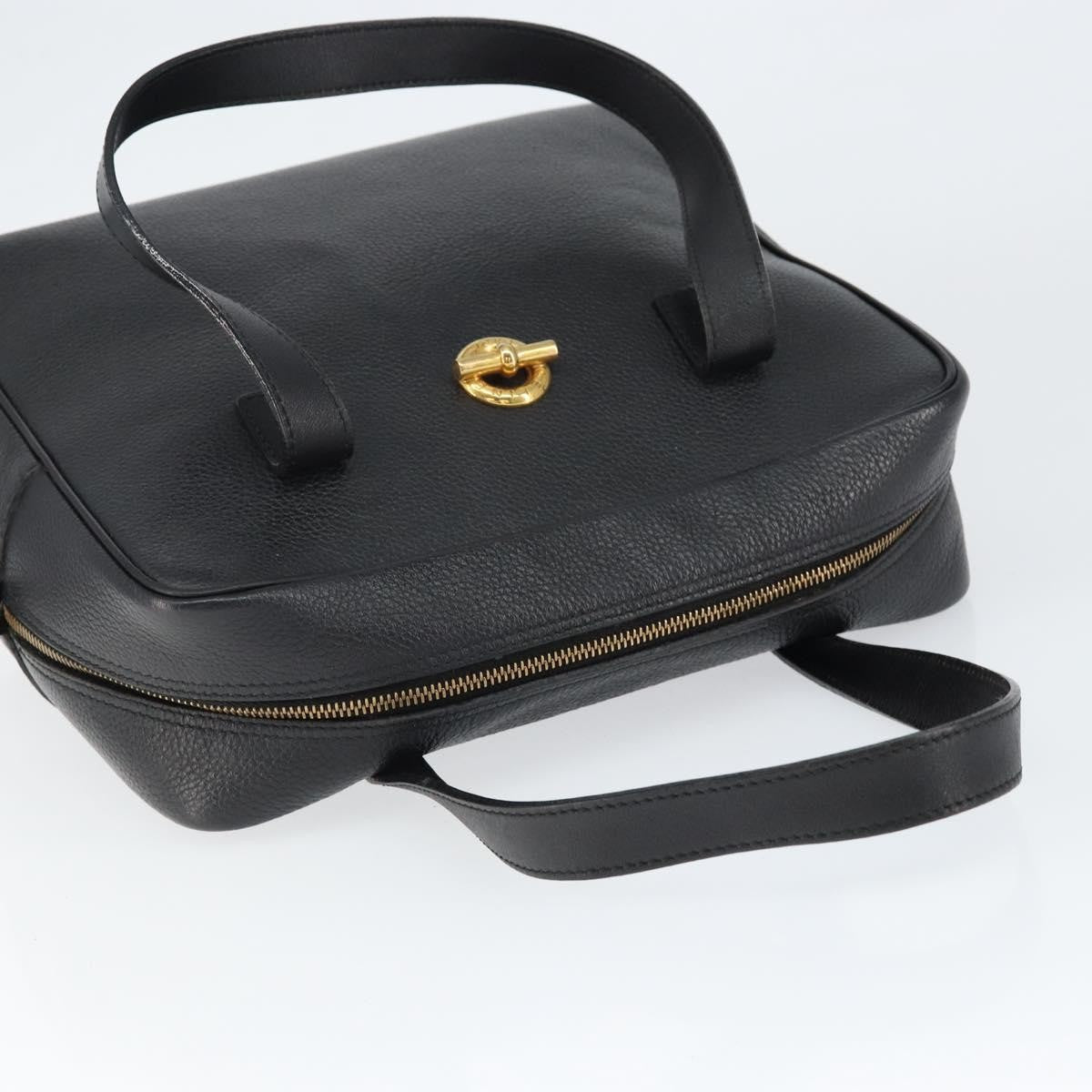 Celine Handbag Leather Black Leather Handbag